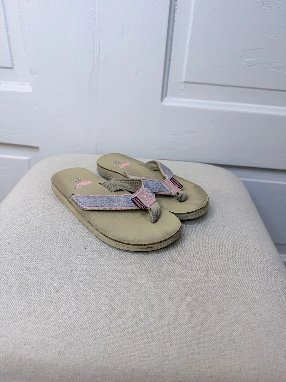 Vineyard Vines Flip Flops Kids Size 13